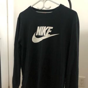 Nike M black Cotton shirt